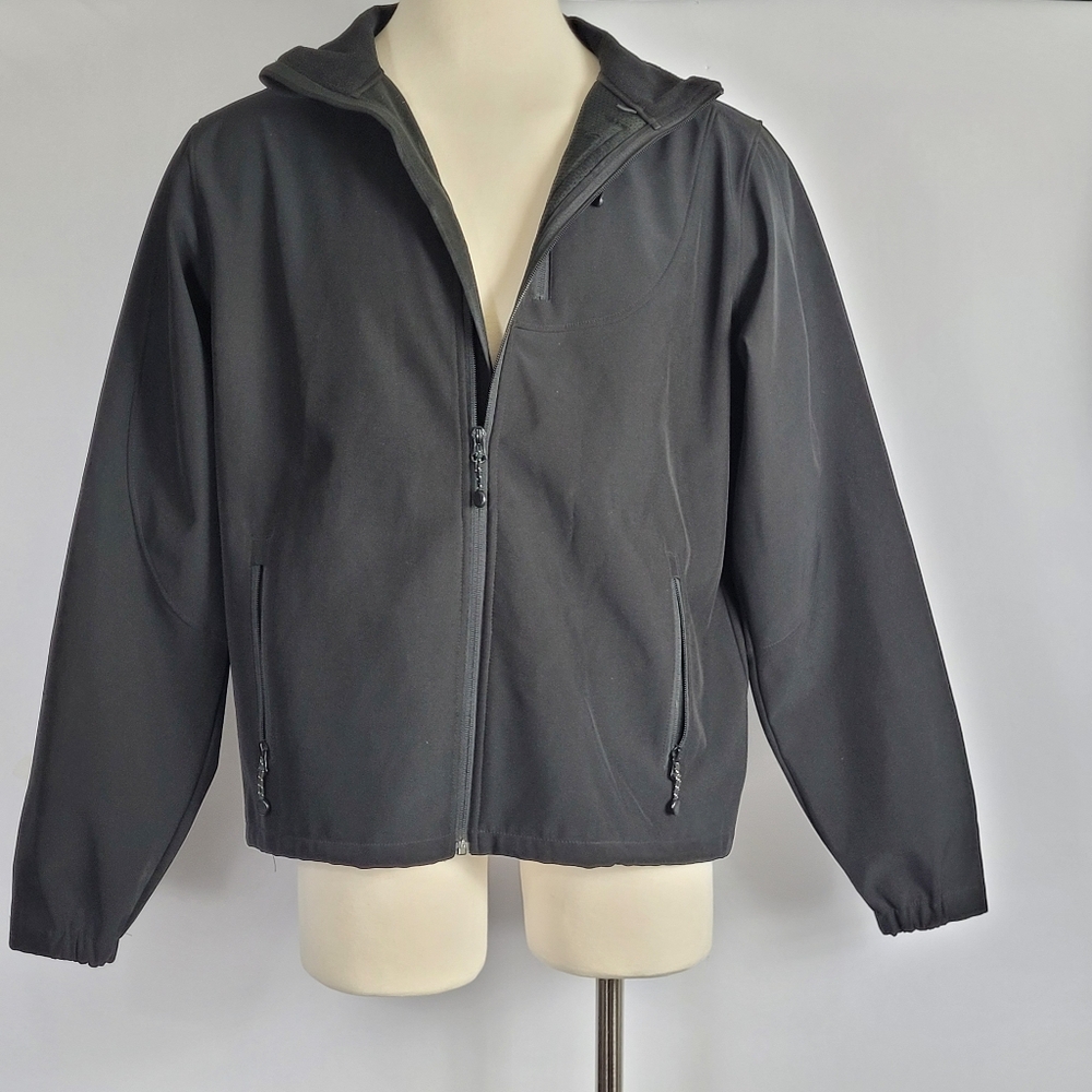 Black diamond Black soft shell coat size large and men's - Picture 12 of 15